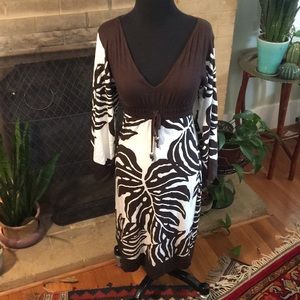 Jungle print dress